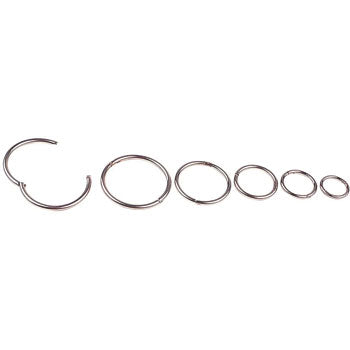 Bluepixel Equipamentos e Serviços Informáticos Lda | Argolas Dobradiça Niqueladas 20mm Nº1 - Pacote com 20 unidades Neutral Argolas