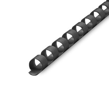 Bluepixel Equipamentos e Serviços Informáticos Lda | Argolas de PVC 6mm Preto para Encadernar - 20 Folhas, 100 un Leitz Argolas