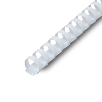 Bluepixel Equipamentos e Serviços Informáticos Lda | Argolas PVC Brancas 16mm para Encadernar - 130 Folhas, Pacote com 100 Neutral Argolas