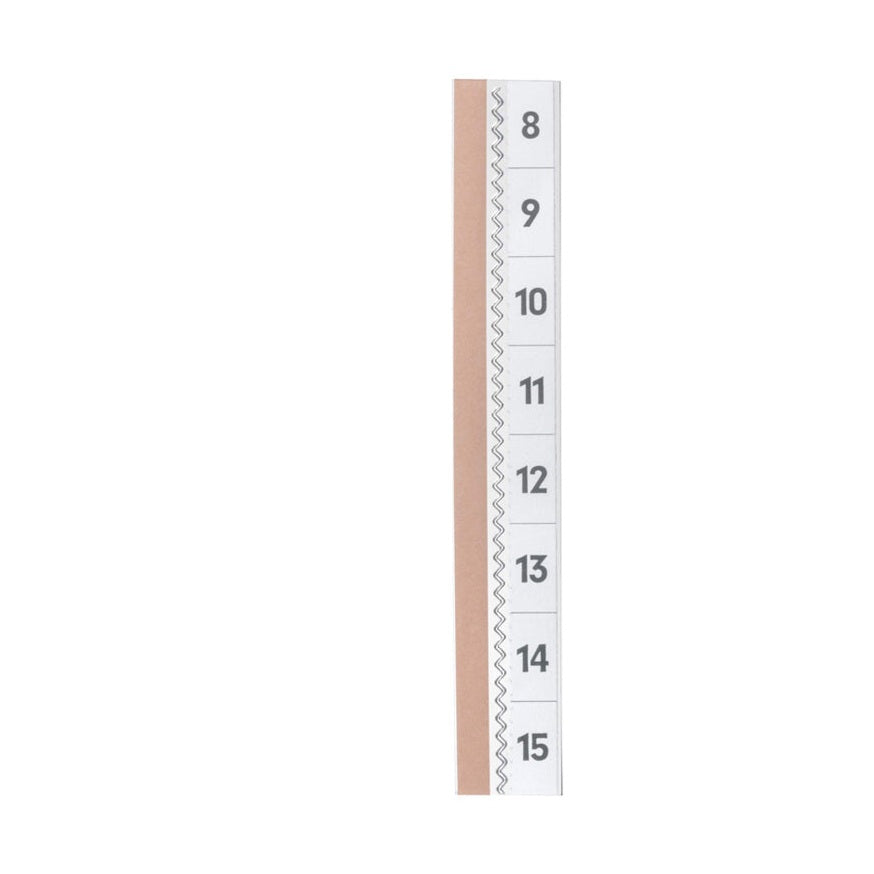 Separadores Adesivos 10x200mm Durable TABFIX 5un