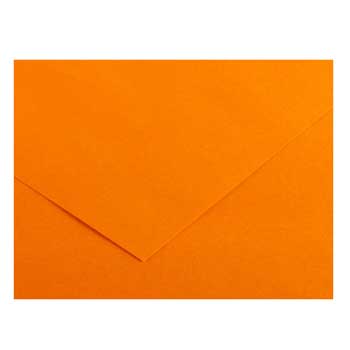 Bluepixel Equipamentos e Serviços Informáticos Lda | Cartolina Laranja Clementina 50x65cm 185g Canson - Ideal para Artes Canson Cartolinas