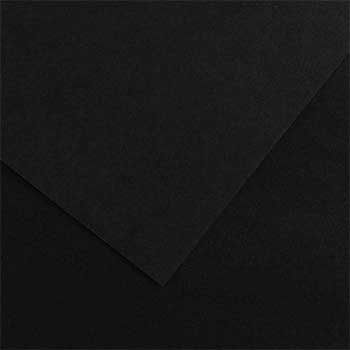 Bluepixel Equipamentos e Serviços Informáticos Lda | Cartolina Preto 50x65cm 185g Canson - Fonte para Artes e Projetos Canson Cartolinas