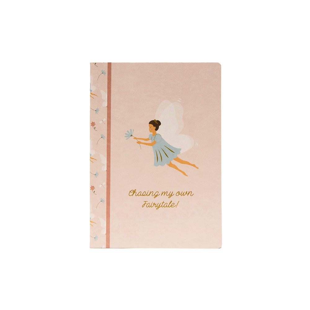 Bluepixel Equipamentos e Serviços Informáticos Lda | Caderno Agrafado A5 Pautado Fairies Rose 48 Folhas | Escreva com Estilo Ancor Cadernos Agrafados
