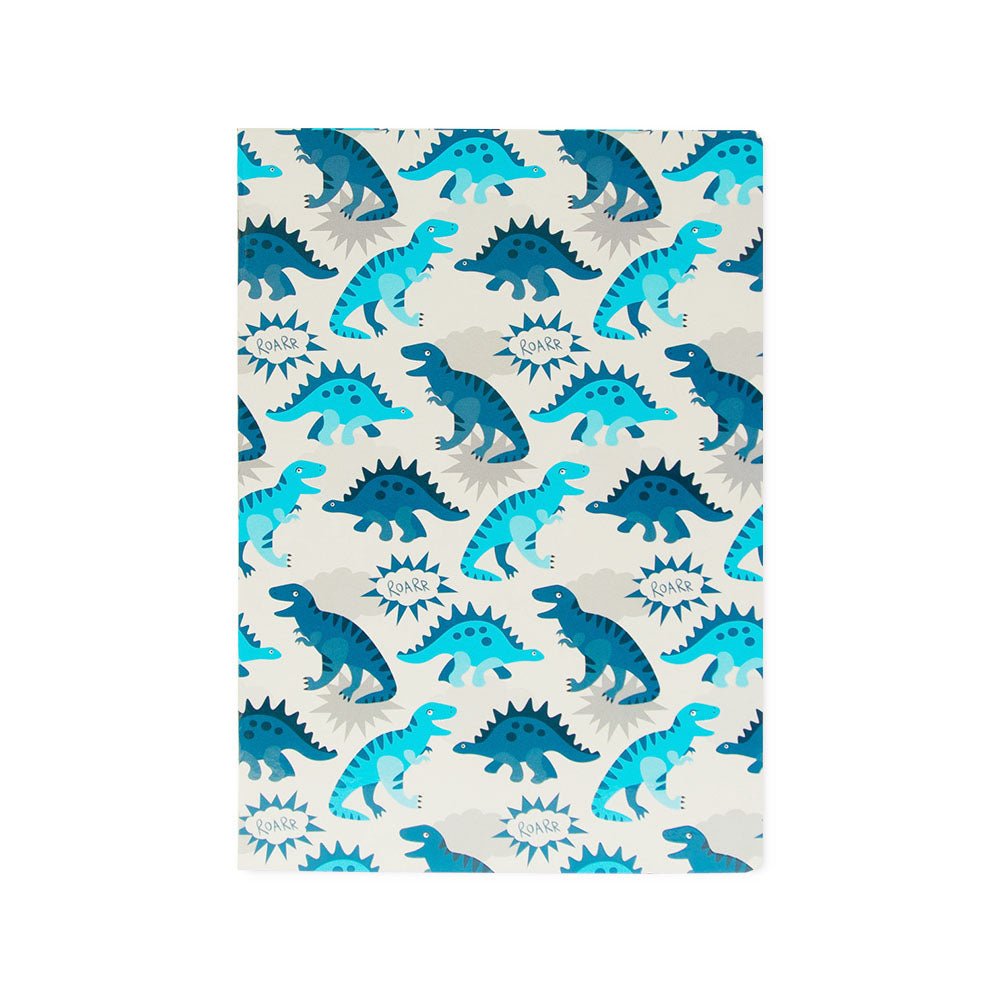 Bluepixel Equipamentos e Serviços Informáticos Lda | Caderno Agrafado A4 Pautado DINO 48 Folhas – Papel de Qualidade Ancor Cadernos Agrafados