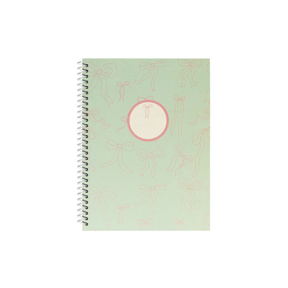 Caderno Espiral A5 Quadriculado LACES Verde 80Fls 1un