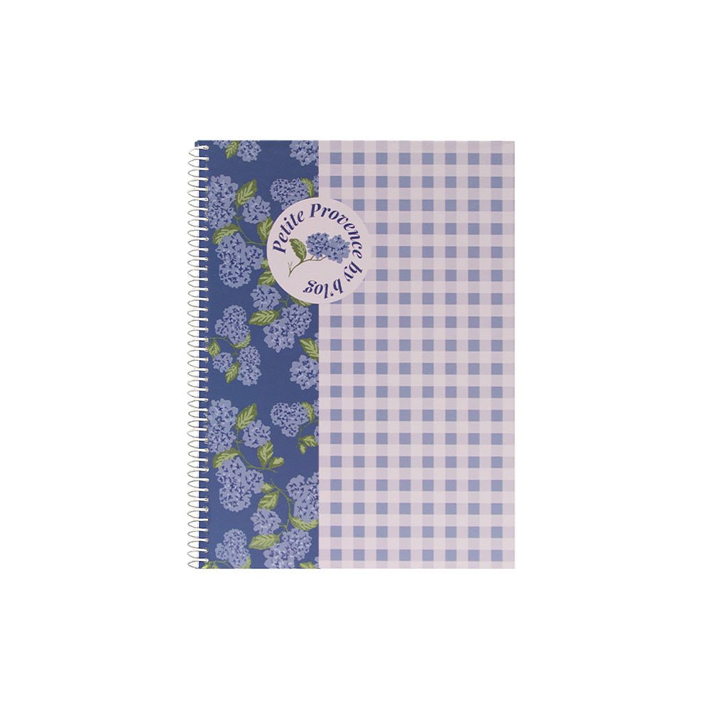 Bluepixel Equipamentos e Serviços Informáticos Lda | Caderno Espiral A5 Quadriculado Provence Flower 80 Folhas Ancor Cadernos Espiral