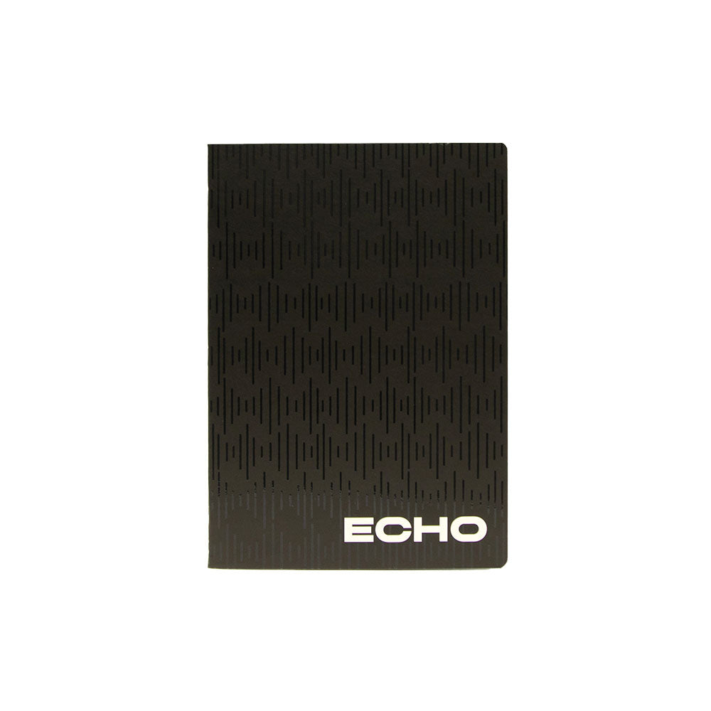 Bluepixel Equipamentos e Serviços Informáticos Lda | Caderno Agrafado A5 Quadriculado ECHO Preto - 48 Folhas Ancor Cadernos Agrafados