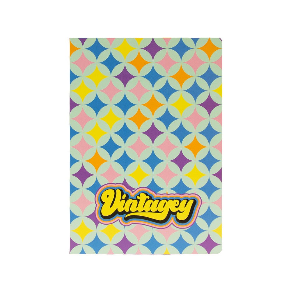 Bluepixel Equipamentos e Serviços Informáticos Lda | Caderno A4 Pautado VintageY Sparks 48 Folhas | Escrita e Estilo Ancor Cadernos Agrafados