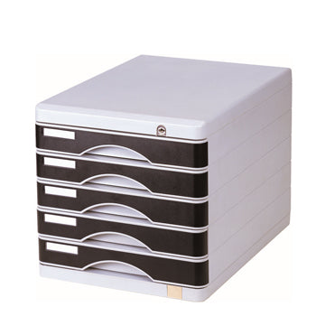Bluepixel Equipamentos e Serviços Informáticos Lda | Secretária com 5 Gavetas Cinza e Azul - Organize Seu Espaço Eagle Módulos Gavetas