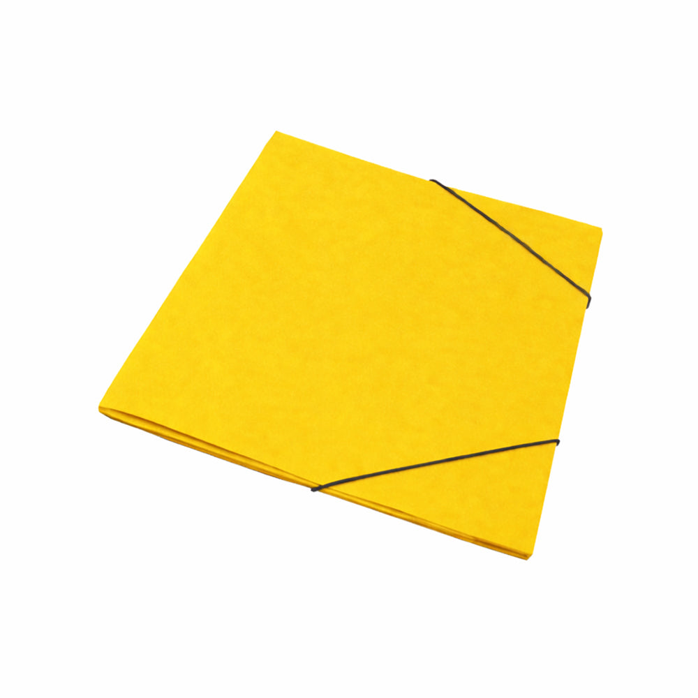 Bluepixel Equipamentos e Serviços Informáticos Lda | Pasta Cartão Hidráulico A4 com Abas e Elásticos Roma19 Amarelo Roma Pastas