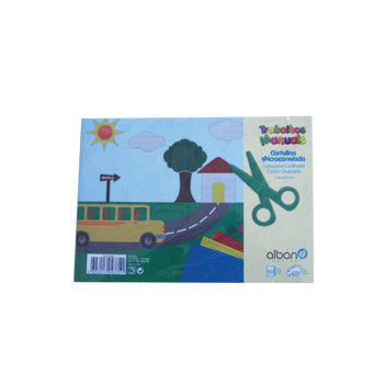 Bluepixel Equipamentos e Serviços Informáticos Lda | Cartão Canelado Colorido 21x29,7cm - Kit com 10 Folhas Neutral Papel Trabalhos Manuais