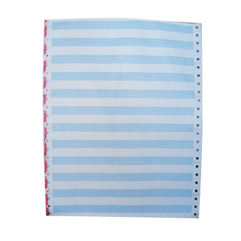 Bluepixel Equipamentos e Serviços Informáticos Lda | Papel Autocopiativo Contínuo 240x12 - 4 Vias Azul Neutral Autocopiativos