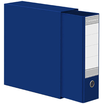 Bluepixel Equipamentos e Serviços Informáticos Lda | Pasta Arquivo com Cx Fixa L40 310x290 Azul | Ref 202CC Cartonex Pastas Arquivo