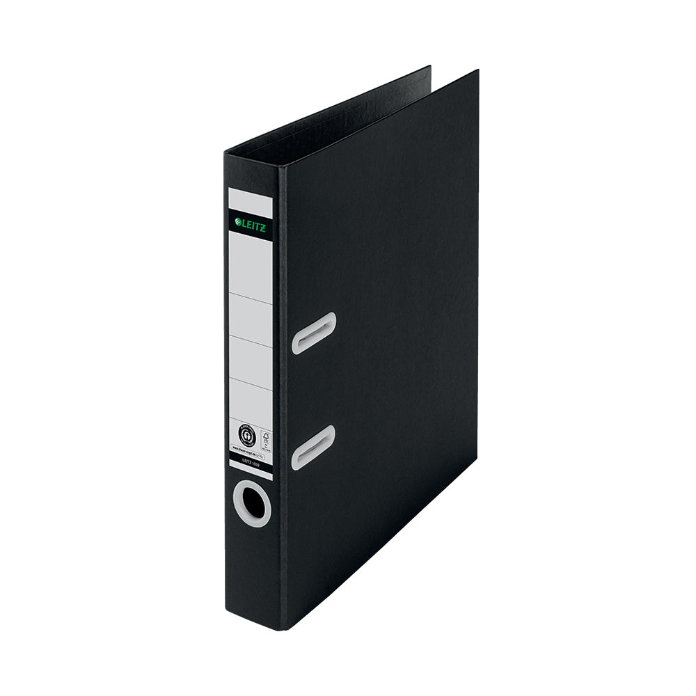 Bluepixel Equipamentos e Serviços Informáticos Lda | Pasta Arquivo L50 Recycle 320x285mm Preto - Organize Documentos Leitz Pastas Arquivo