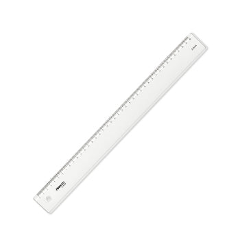 Bluepixel Equipamentos e Serviços Informáticos Lda | Régua Plástico Cristal 40cm Aristo Geocollege AR23040 | Ferramenta de Precisão Aristo Réguas