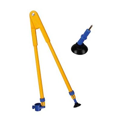 Compasso Multiuso 45cm c/Adaptador p/Quadro