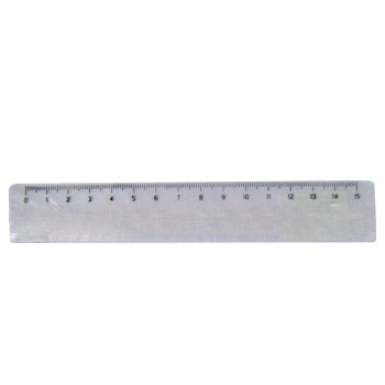 Bluepixel Equipamentos e Serviços Informáticos Lda | Régua Plástico Cristal 15cm — Precisão e Durabilidade Neutral Réguas