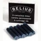 Bluepixel Equipamentos e Serviços Informáticos Lda | Tinta para Canetas, Kit com 6 Cartuchos Azuis de Alta Qualidade Neutral Recargas Canetas