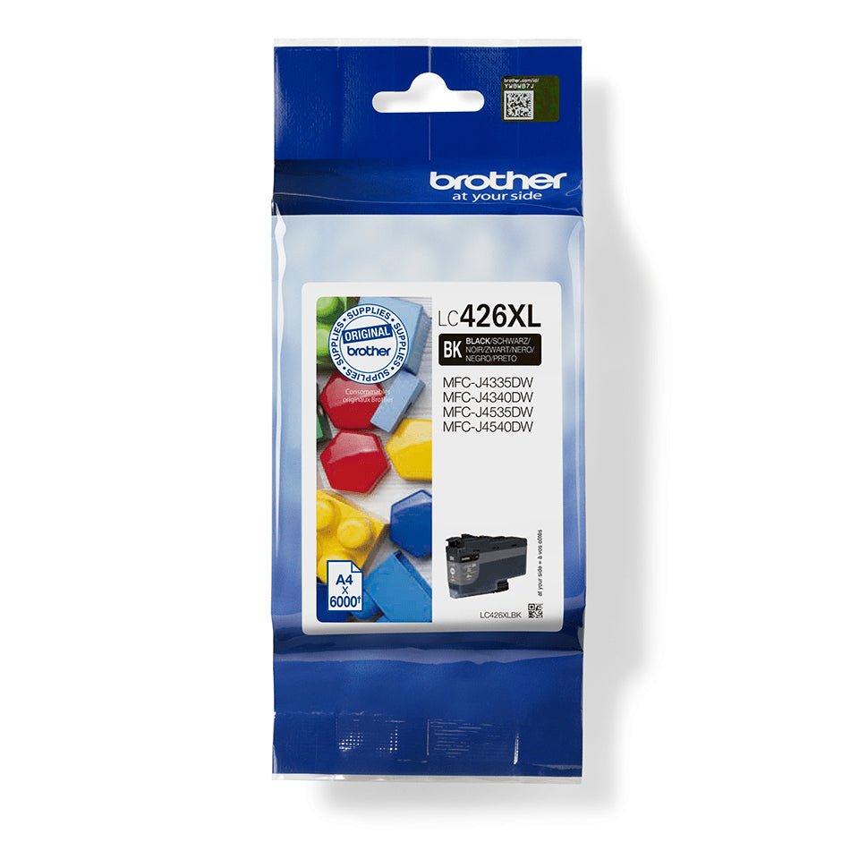 Tinta Brother LC426XLBK para Mini 19 BIZ-STEP | Cartucho Preto de Alta Performance Brother