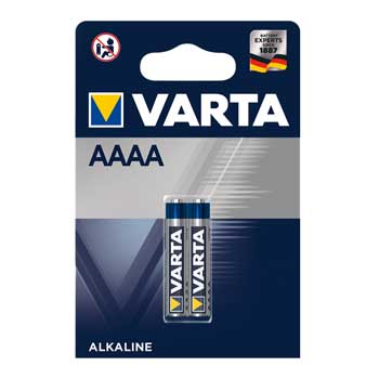 Pilhas Alcalinas Varta LR61 AAAA 1.5V 2un 4061