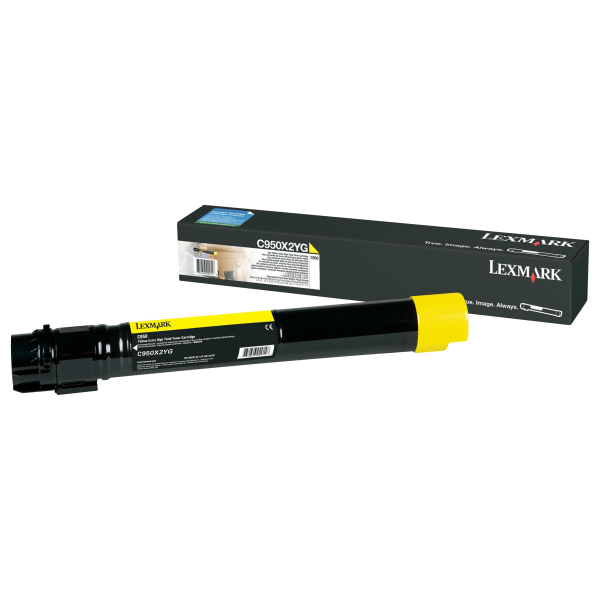 LEXMARK C950DE 22000 PAGES EXTRA HIGH YIELD YELLOW TONER CARTRIDGE