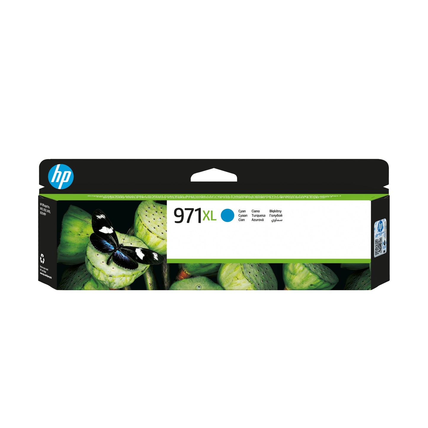 HP 971XL original Ink cartridge CN626A cyan HP