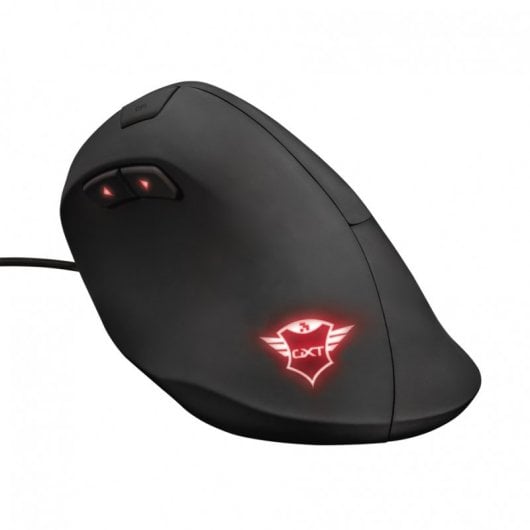 Mouse gamer vertical Trust GXT 144 REXX, ergonômico para jogos, com design confortável e preciso para gamers.