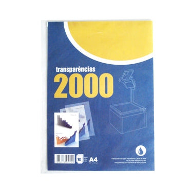 Transparências Inkjet A4 - Pack com 10 folhas de alta qualidade