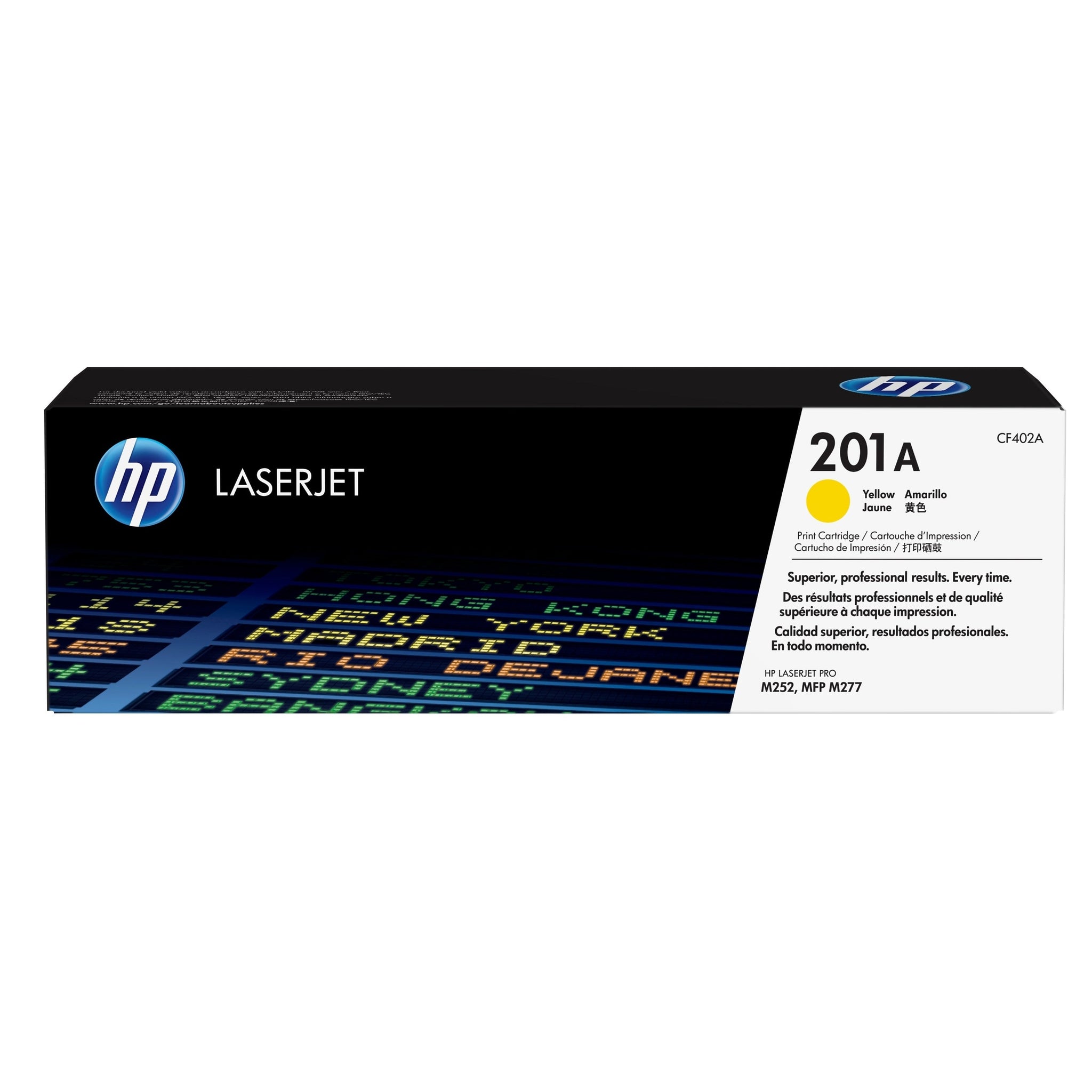 HP 201A original Toner cartridge CF402A yellow 1.330 pages standard capacity HP