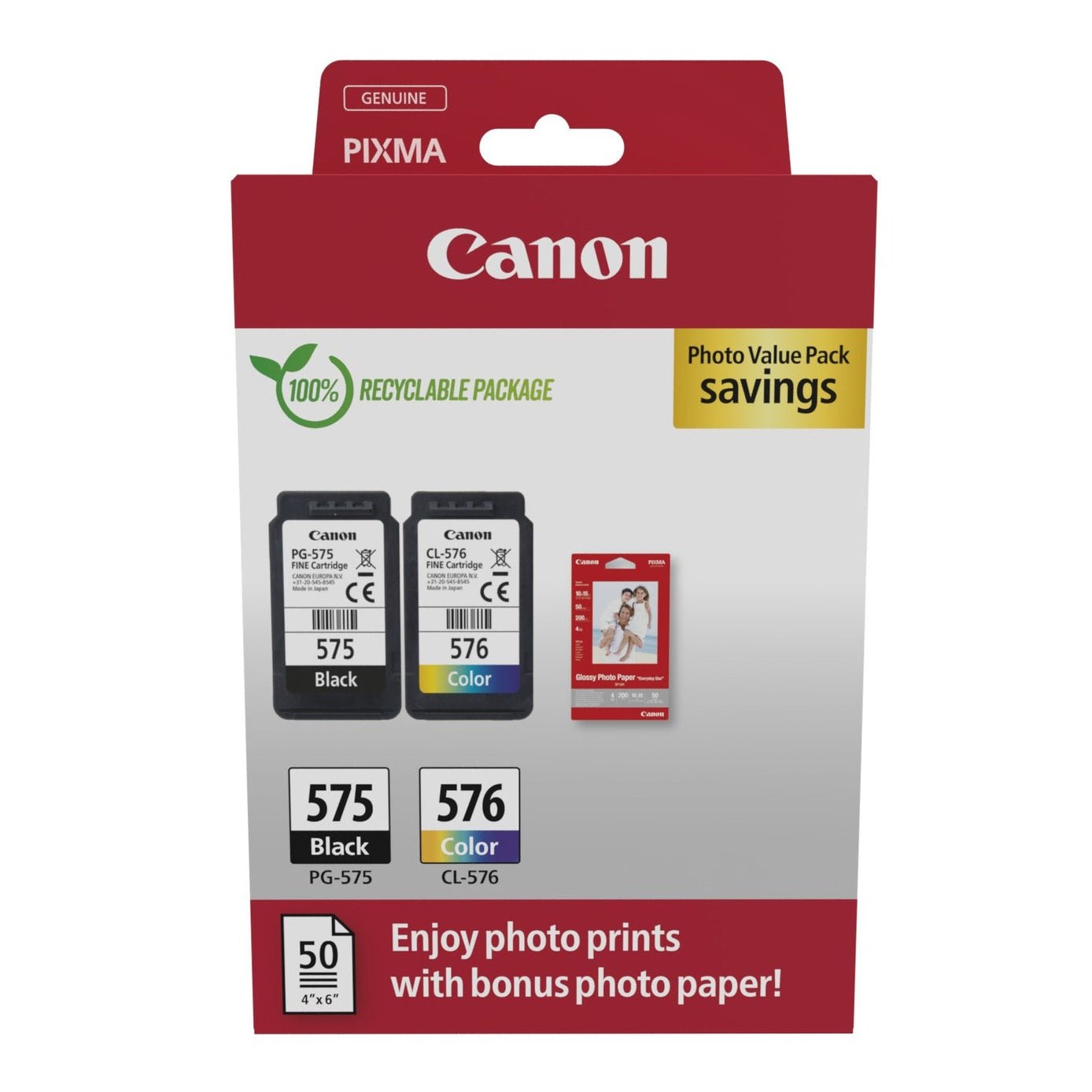 CANON PG-575/CL-576 Ink Cartridge PVP