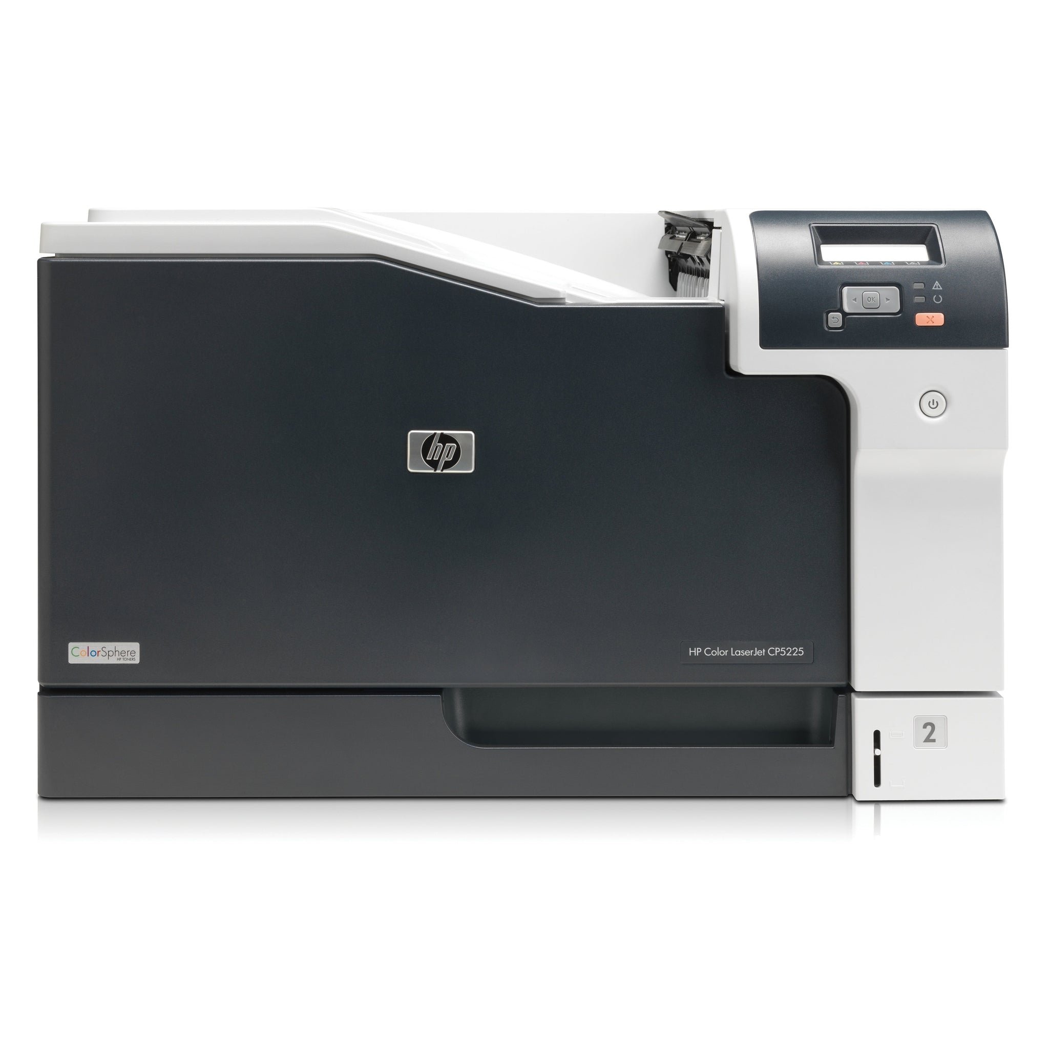 HP Color LaserJet Professional CP5225dn Printer colour Duplex laser A3 600dpi 20ppmmono/20ppmcolour capacity: 350 sheets USB LAN