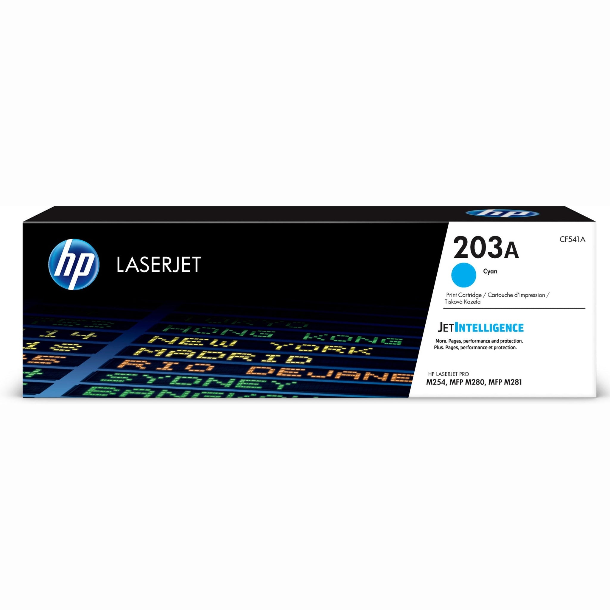 Toner HP 203A Cyan Original para LaserJet | Impressora Colorida HP