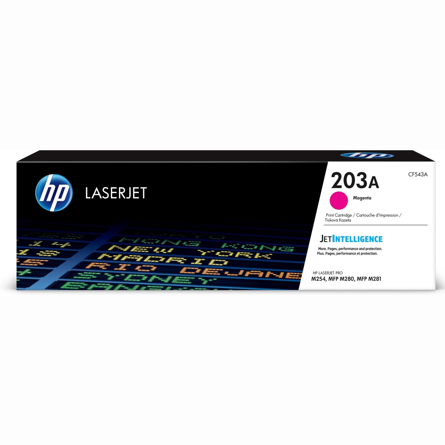 Toner Magenta HP 203A LaserJet Original | Alta Qualidade HP
