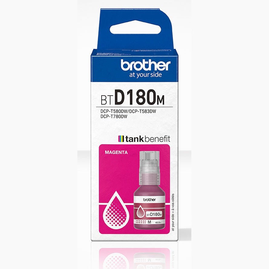 Tinta Magenta Brother - Até 5.000 páginas de impressão