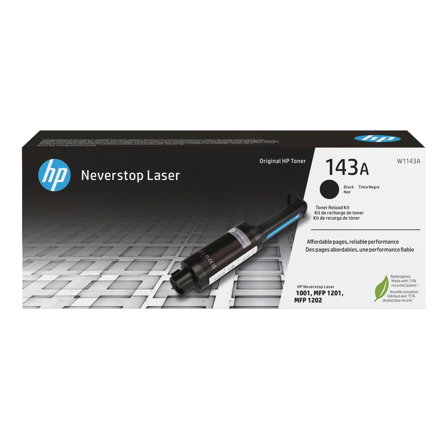 Kit de Recarga de Toner HP 143A Neverstop - Fácil e Econômico HP