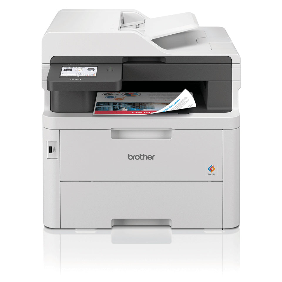 Impressora Multifuncional Brother MFC-L3760CDW Color LED A4 Wi-Fi & Ethernet Brother