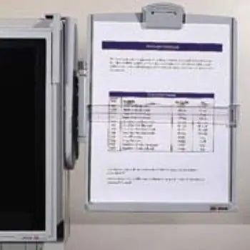 Suporte padrão para documentos A4 da 3M, base para papel, mantém e protege seus documentos organizados e acessíveis.