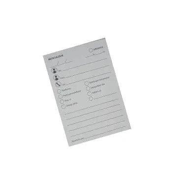 Bloco de recados Post-It 3M com 60 folhas adesivas de 149x102mm para mensagens e lembretes.