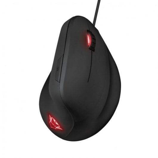 Mouse gamer vertical Trust GXT 144 REXX, ergonomicamente projetado, com botões de precisão para jogos.