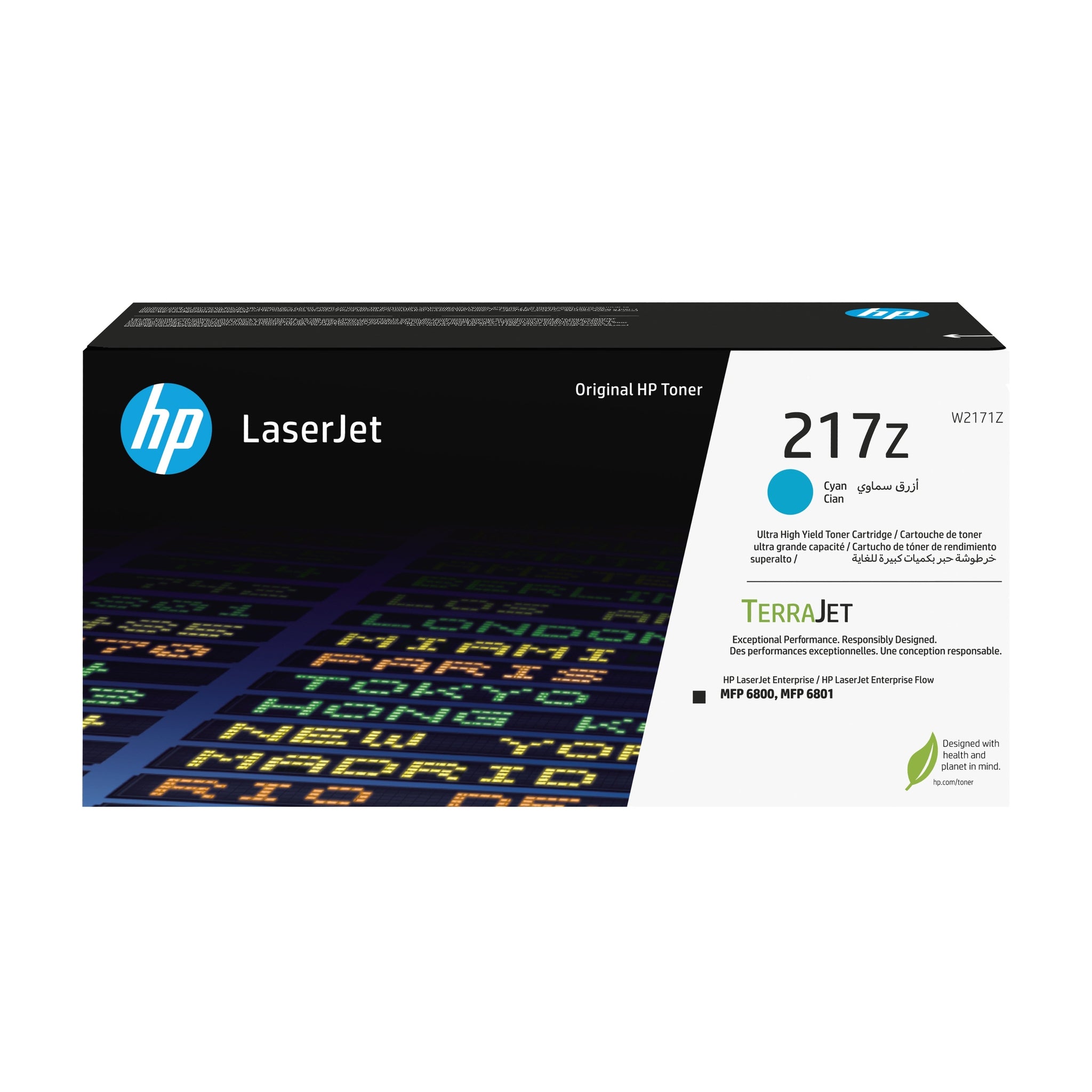 Cartucho de Toner LaserJet HP 217Z Cyn Original | Alta Impressão HP