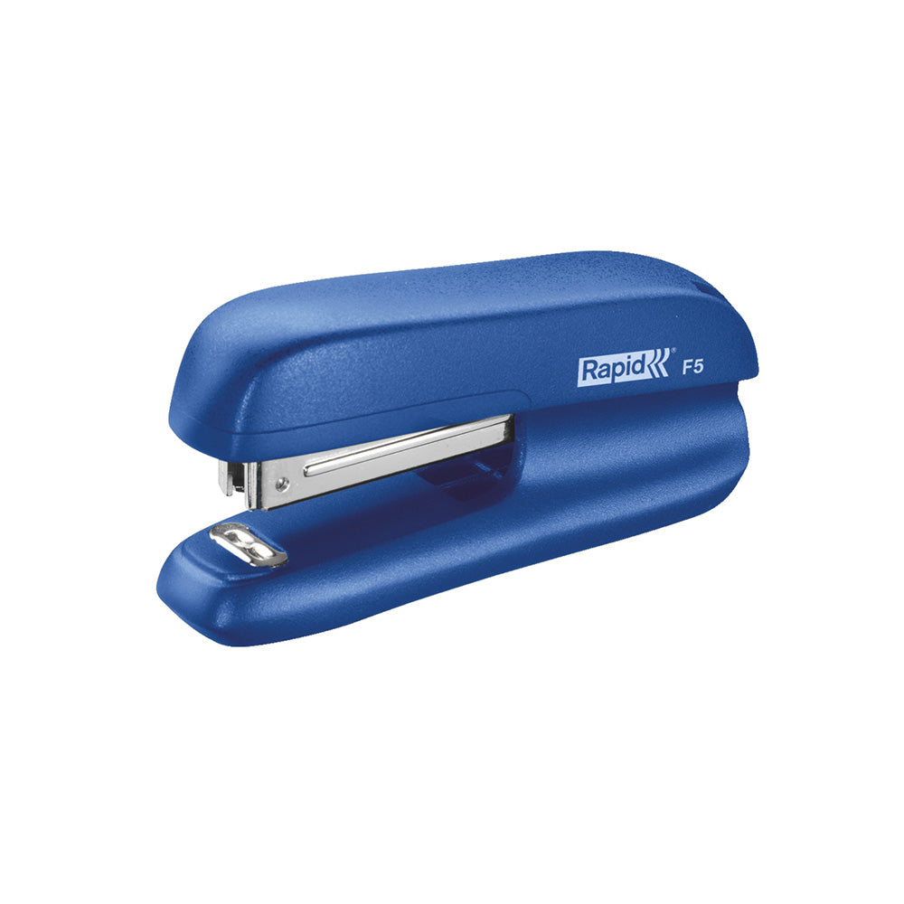 Bluepixel Equipamentos e Serviços Informáticos Lda | Agrafador Mini Nº10 para 10 Folhas – Rapid F5 Azul Rapid Agrafadores