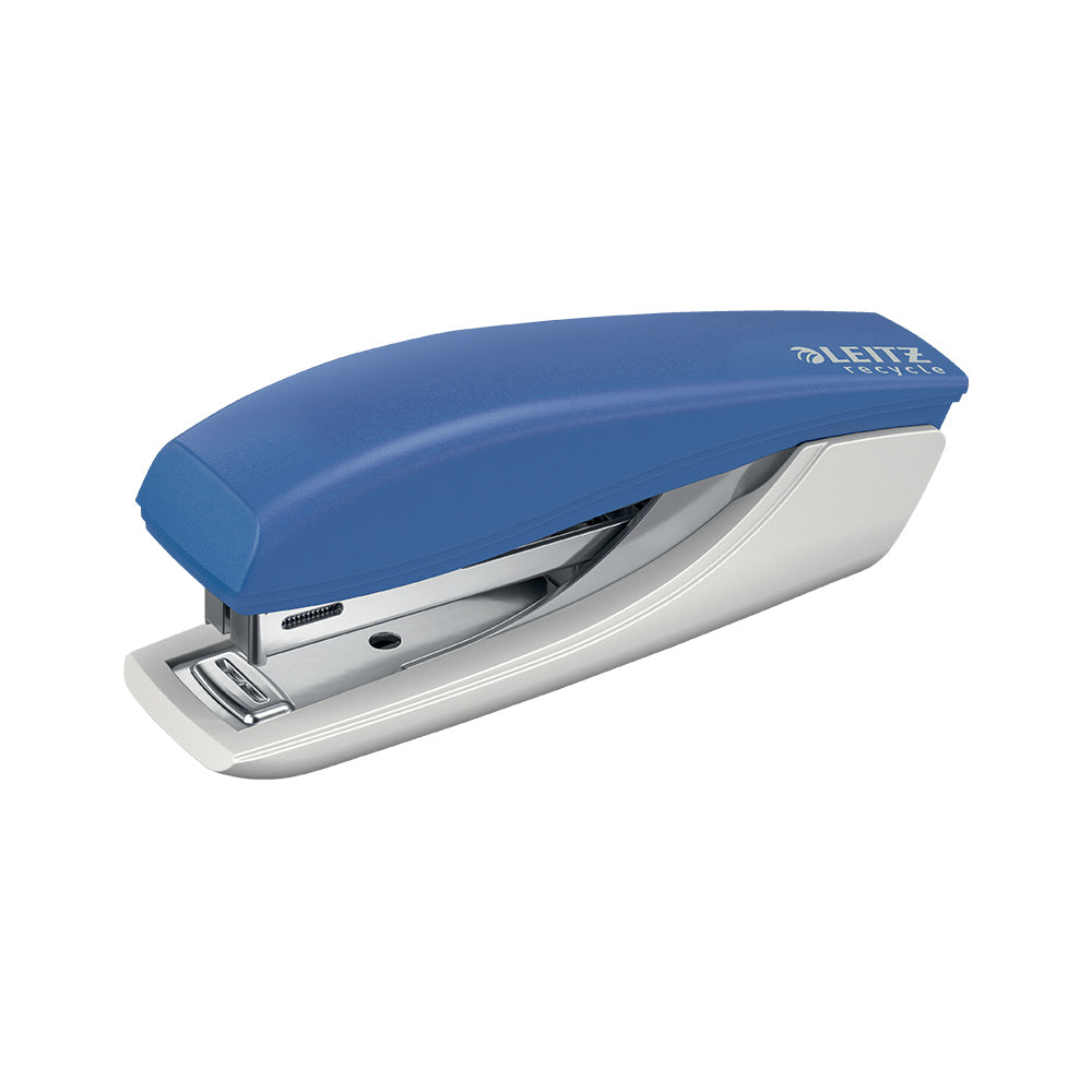 Bluepixel Equipamentos e Serviços Informáticos Lda | Agrafador Leitz Nº10 para 10 Folhas – Recycle Azul Leitz Agrafadores