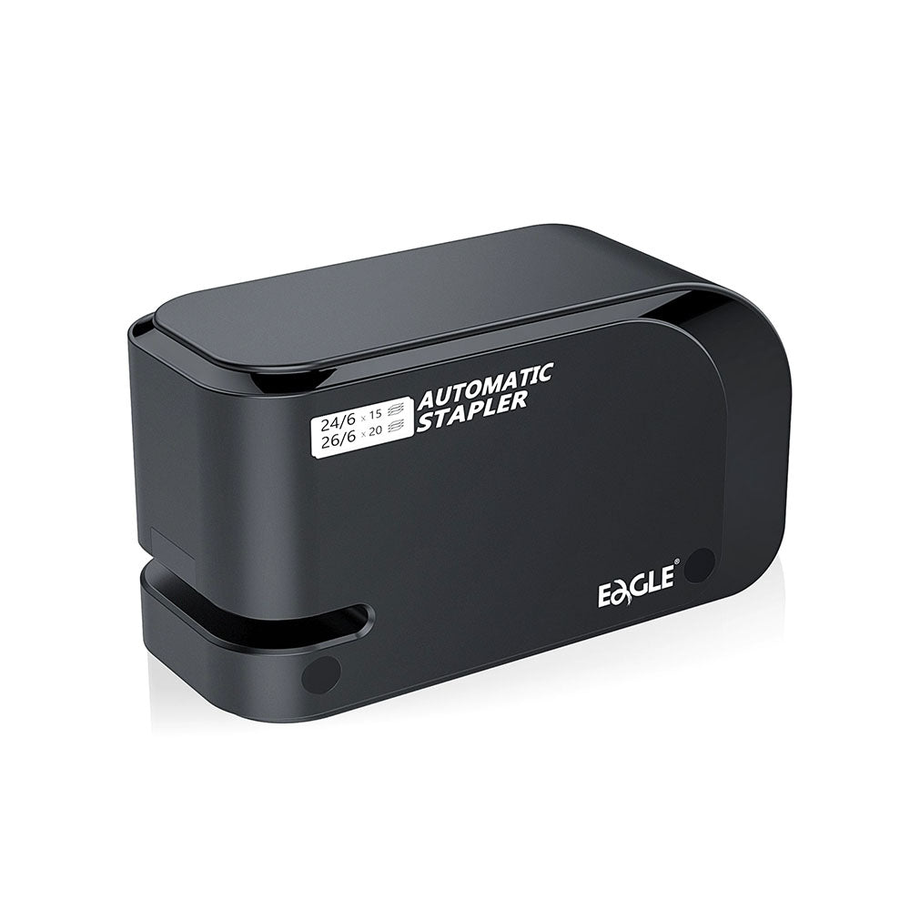 Bluepixel Equipamentos e Serviços Informáticos Lda | Agrafador Elétrico 24/6 para 20 Folhas - Eagle Preto Eagle Agrafadores