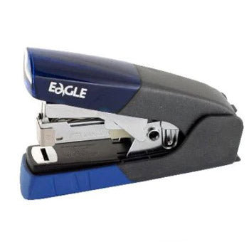 Bluepixel Equipamentos e Serviços Informáticos Lda | Agrafador 24/6 30 folhas Flat-Clinch Eagle Azul Eagle Agrafadores