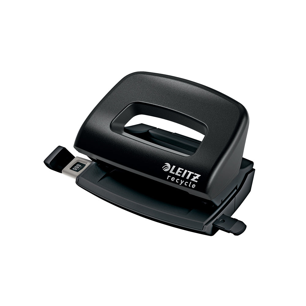 Bluepixel Equipamentos e Serviços Informáticos Lda | Furador Leitz Recycle Preto para 10 Folhas | Ideal e Sustentável Leitz Furadores