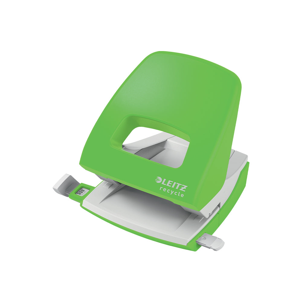 Bluepixel Equipamentos e Serviços Informáticos Lda | Furador Leitz Recycle para 30 Folhas – Verde, Durável e Ecológico Leitz Furadores