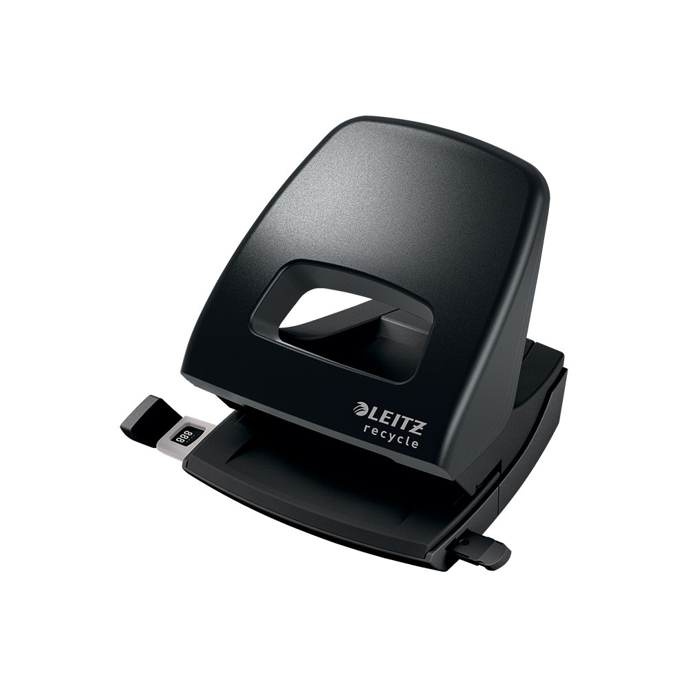Bluepixel Equipamentos e Serviços Informáticos Lda | Furador Leitz Recycle 30 Folhas Preto – Produto Ecológico e Durável Leitz Furadores