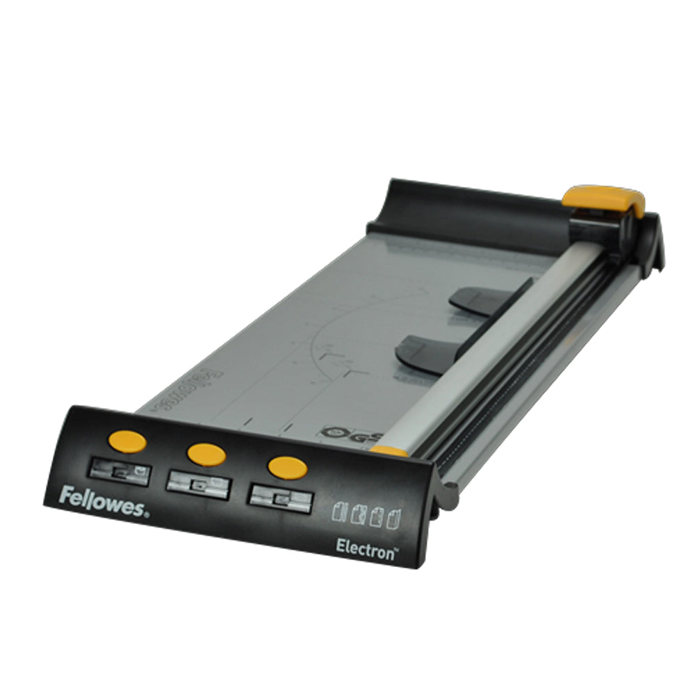 Bluepixel Equipamentos e Serviços Informáticos Lda | Cisalha A3 Fellowes Electron - Corte até 10 Folhas de Papel Fellowes Guilhotinas