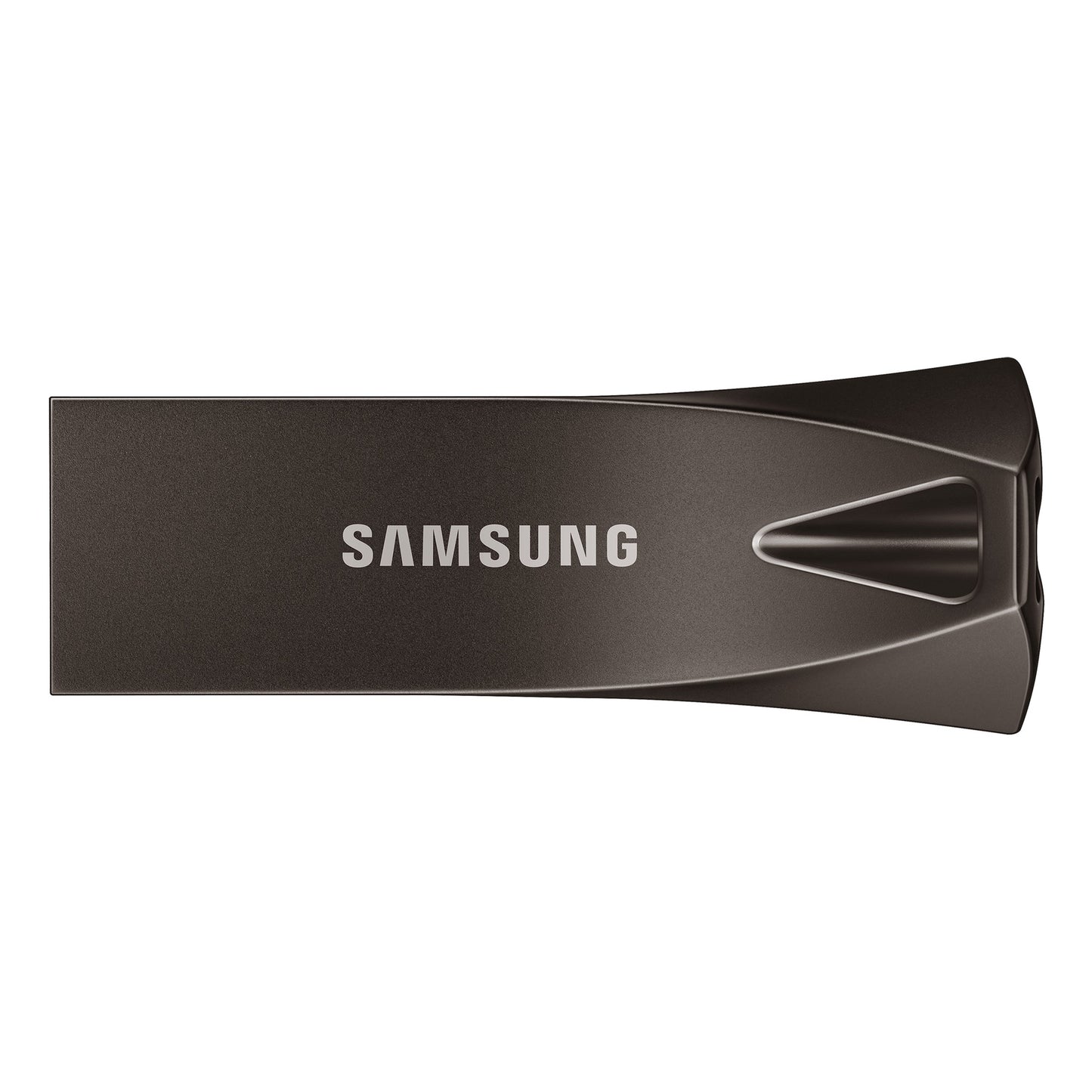 SAMSUNG BAR Plus USB flash drive Type-A 64GB 300 MB/s read 110 MB/s write resistant USB 3.1 Titan Gray with key ring