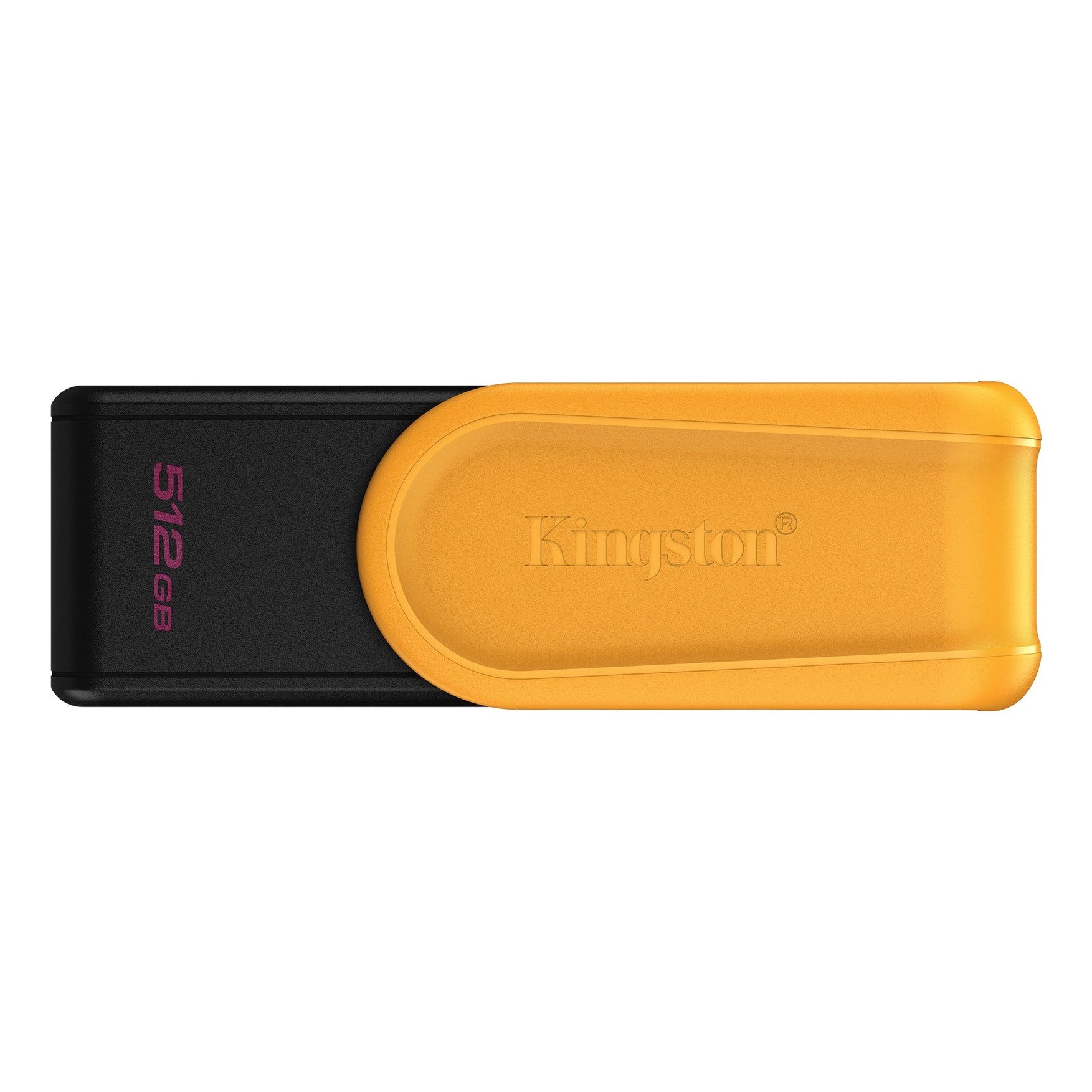 KINGSTON 512GB Portable USB 3.2 Gen 1 DataTraveler Exodia S Black/Yellow
